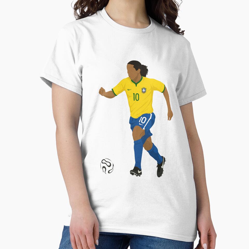 Ronaldinho Brazil in Action Sticker by Enea Kelo