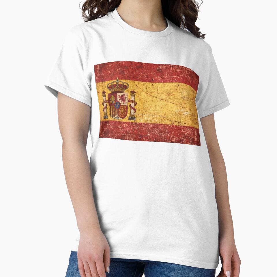 Vintage Distressed Spanish Flag by Junior-Design