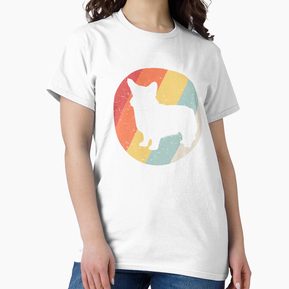 Vintage Retro Corgi Dog by Vanover Designs