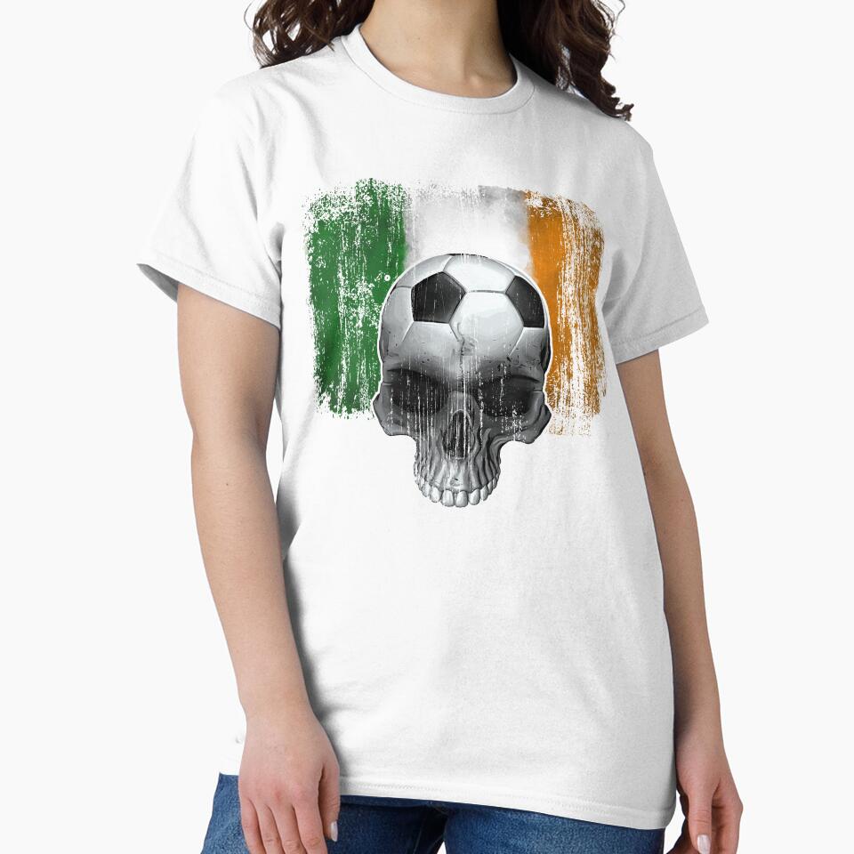 irish soccer skull by drizzd