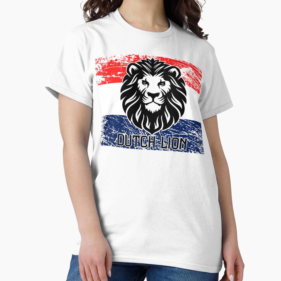 Go Holland! - Dutch Lion Distressed Flag by DWDiva