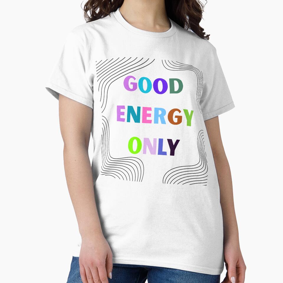Good Energy Only – Colorful Positive Typography by ideashoppl