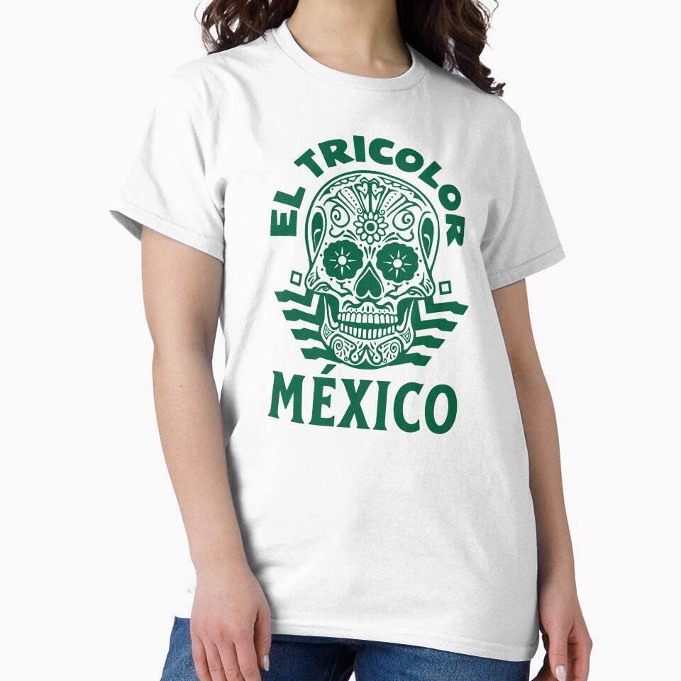 Mexico skull animated green by VRedBaller