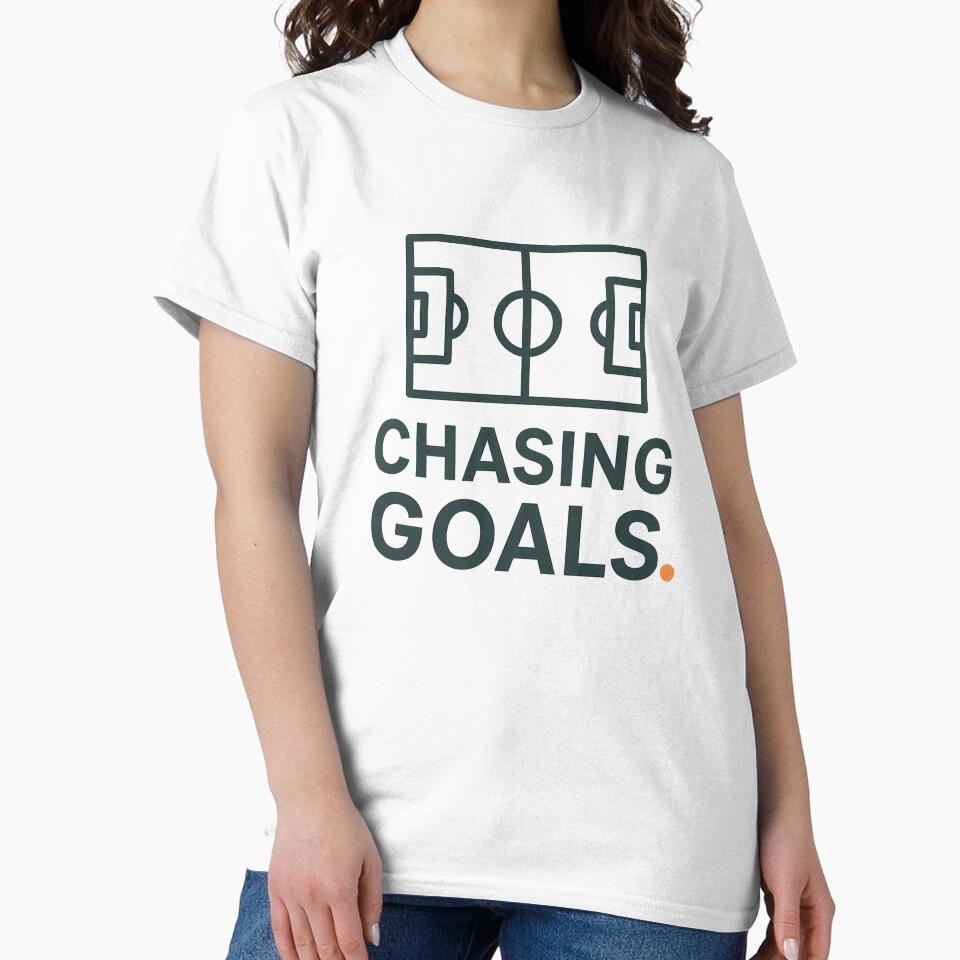 Chasing Goals – Minimalist Soccer Field Modern Design by NovaMoodCo