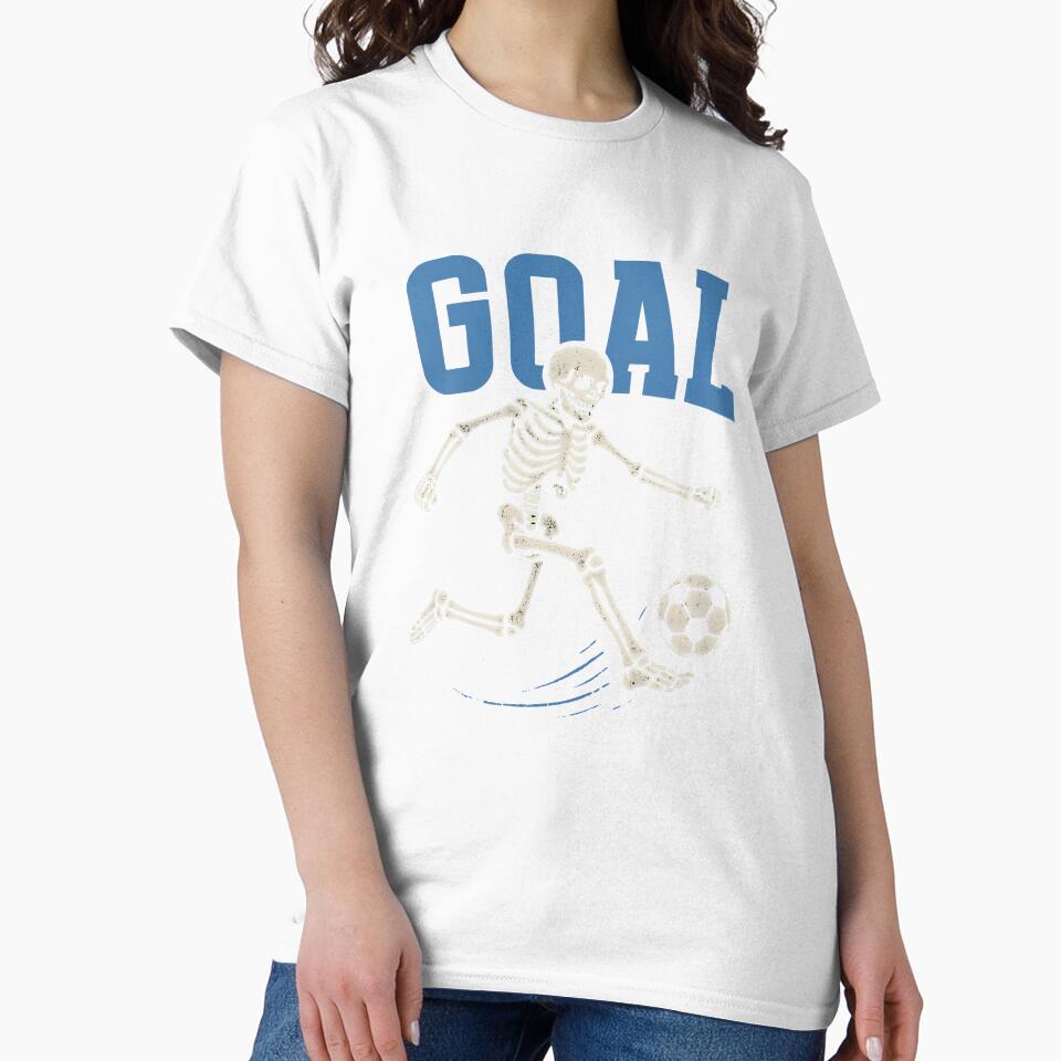 Goal Football Skeleton by CreepyCornerArt