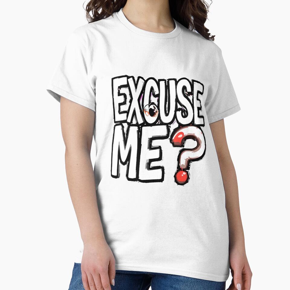 Excuse Me? – Bold Comic Statement with Attitude by PixelVibe782