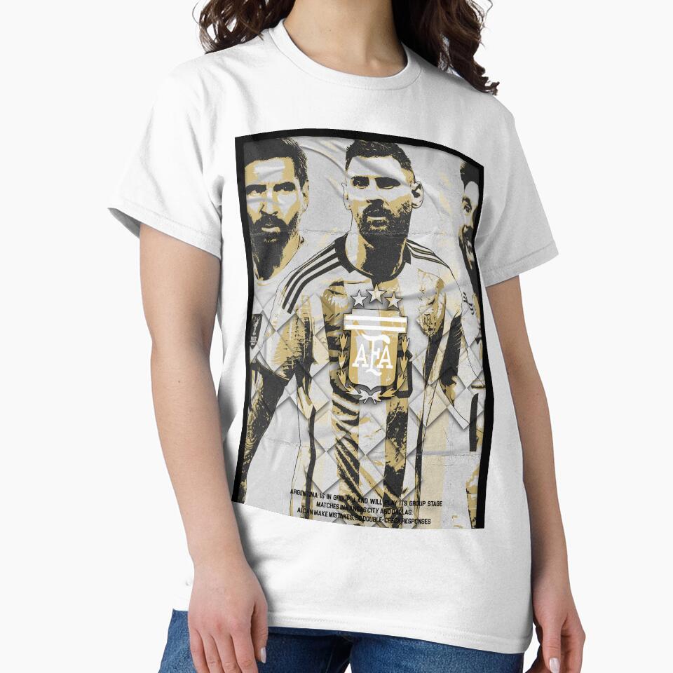 Messi AFA World Cup Champion Art by Shopunte