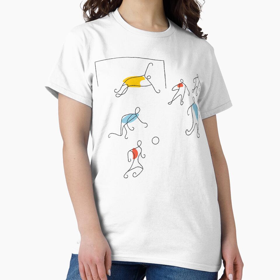 Football Match Minimalist Illustration by missbobbit