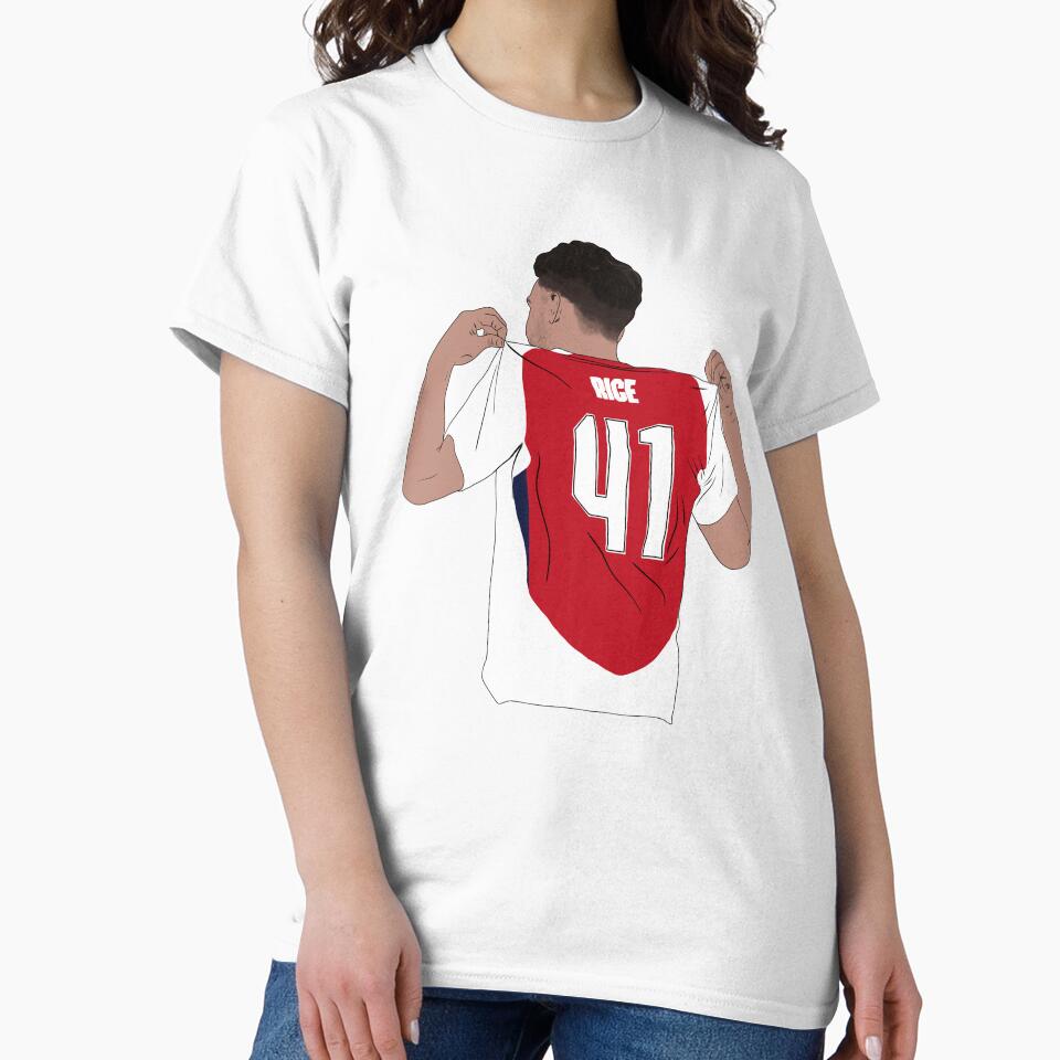 Declan Rice FK Goal Celebration Jersey Minimalist by Hevding
