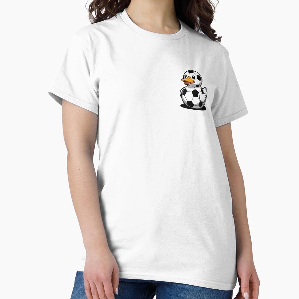 Soccer Ball Rubber Duck Cute Design by MonkiFlipp
