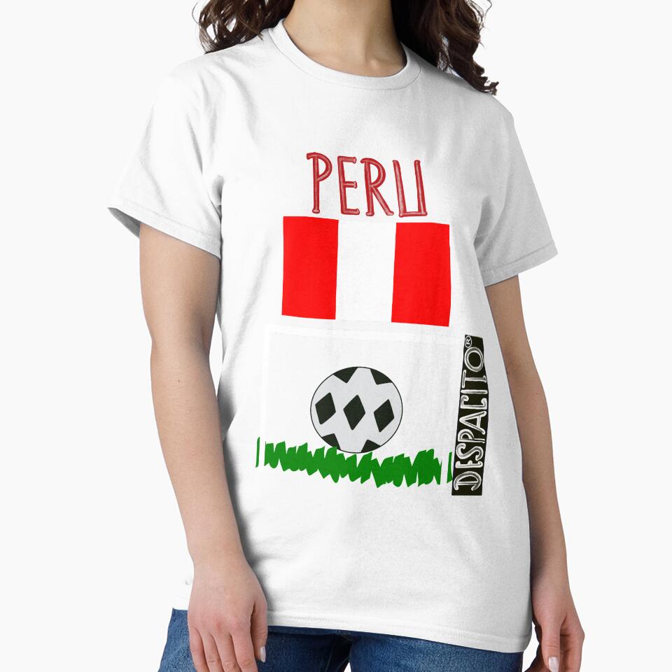 Despacito® Official Distressed Text Peru Flag Futbol Soccer Ball by lovemedespacito