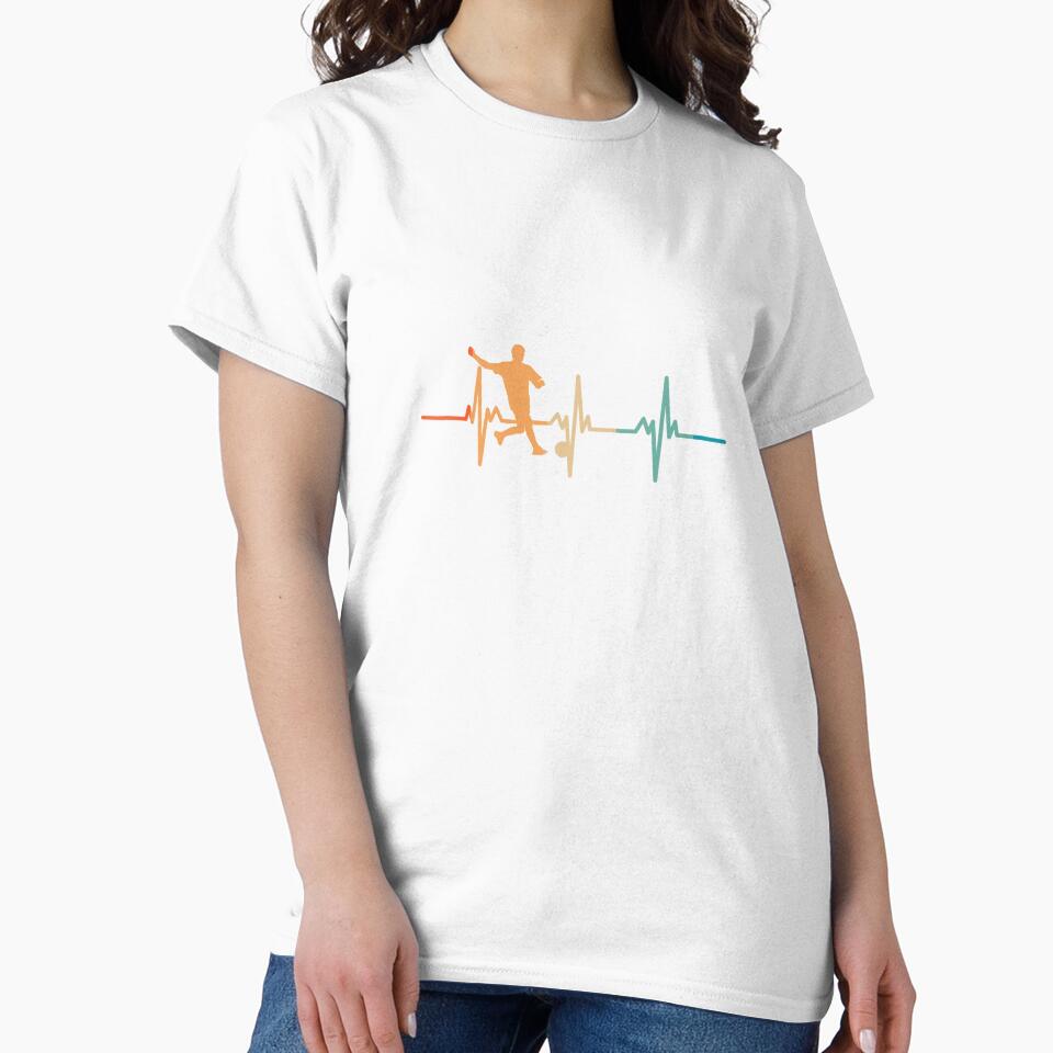 Retro football heartbeat by LU NA