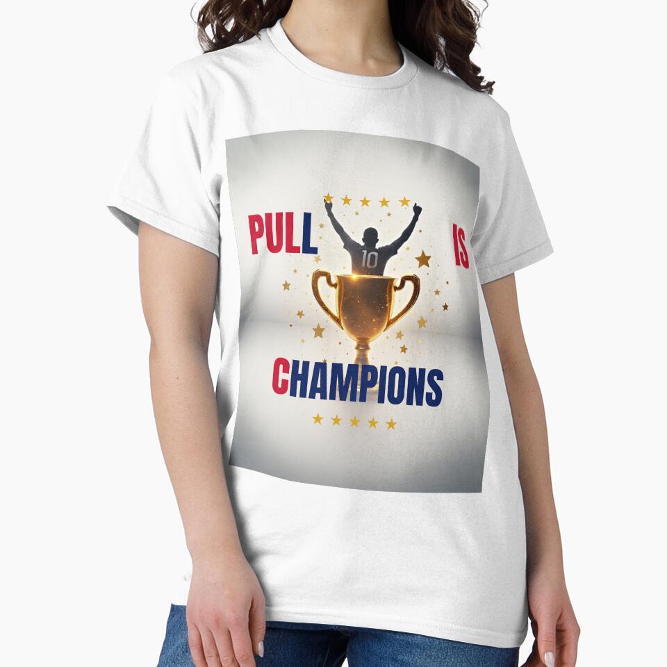 Pull Is Champion - USA Soccer & Pulisic Fan Jersey Graphic by pixelandpassionart