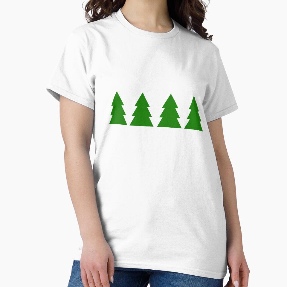 Cedar Trees - Green by TheeForestFox Shop