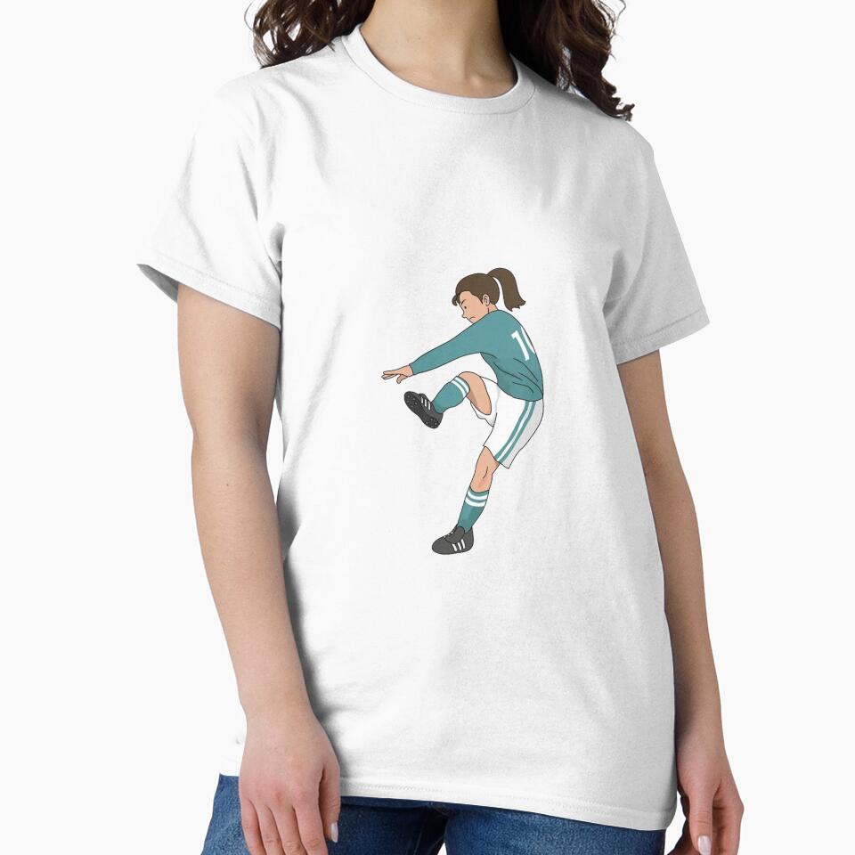 WOMAN SOCCER PLAYER by michoh