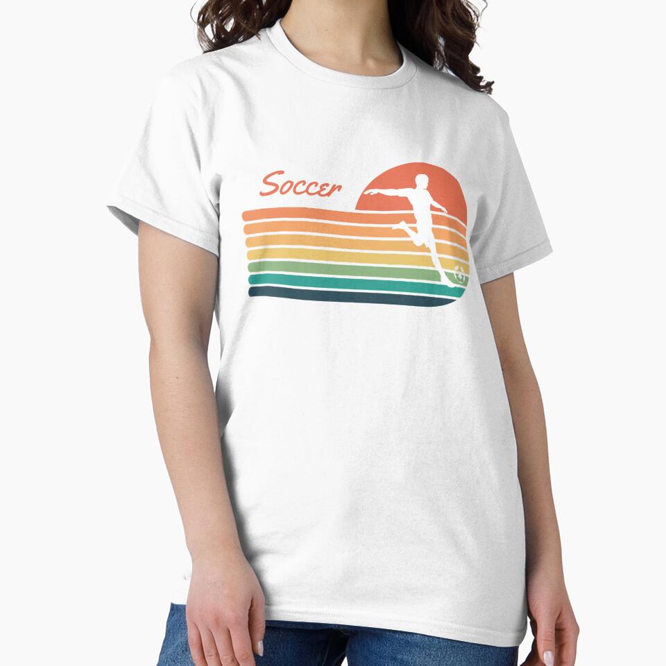 Soccer Retro Sunset by AlpacaSmokes