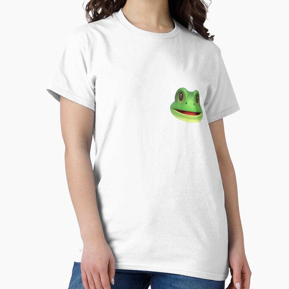 Cute Frog Face Emoji Sticker by MollyElynDesign