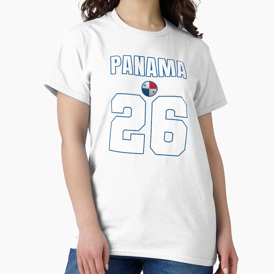 Panama 26 Football Shirt Style Design – Panama National Team Apparel by The Hairy Melon