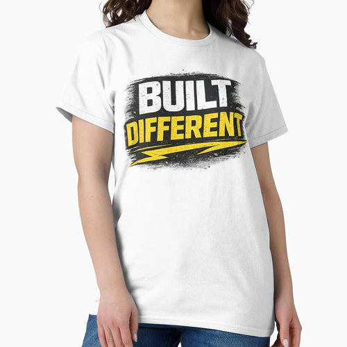 BUILT DIFFERENT – EchoMAX Motivation Streetwear by EchoMAX