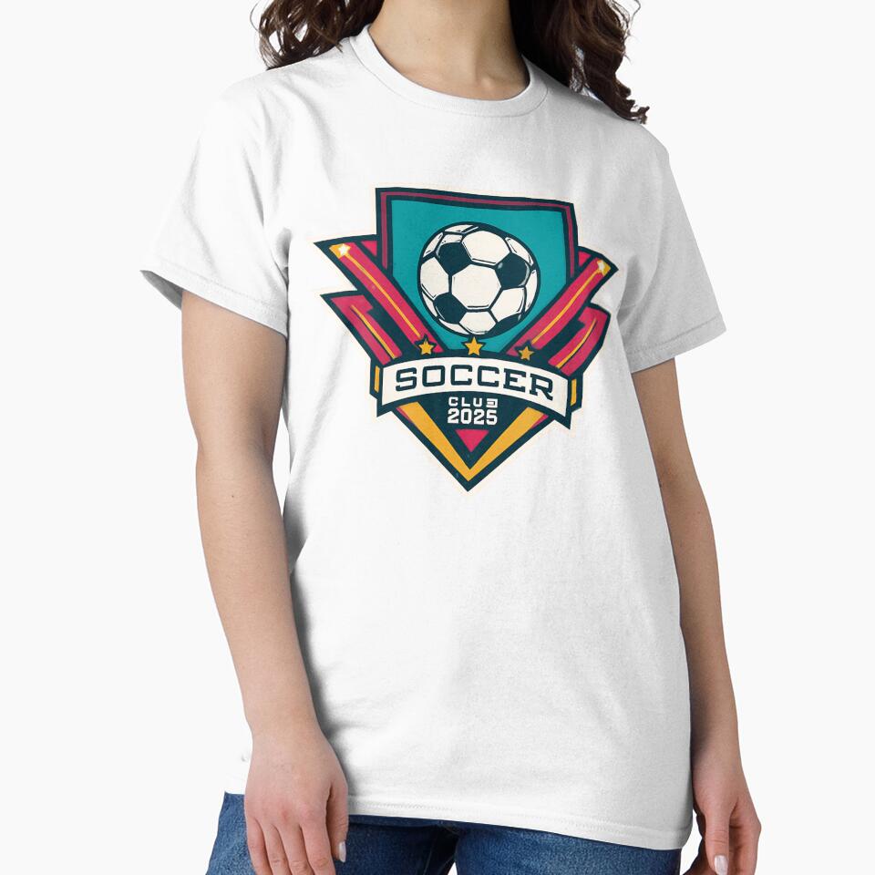 Retro Soccer Club Badge 2025 by PixelKickr