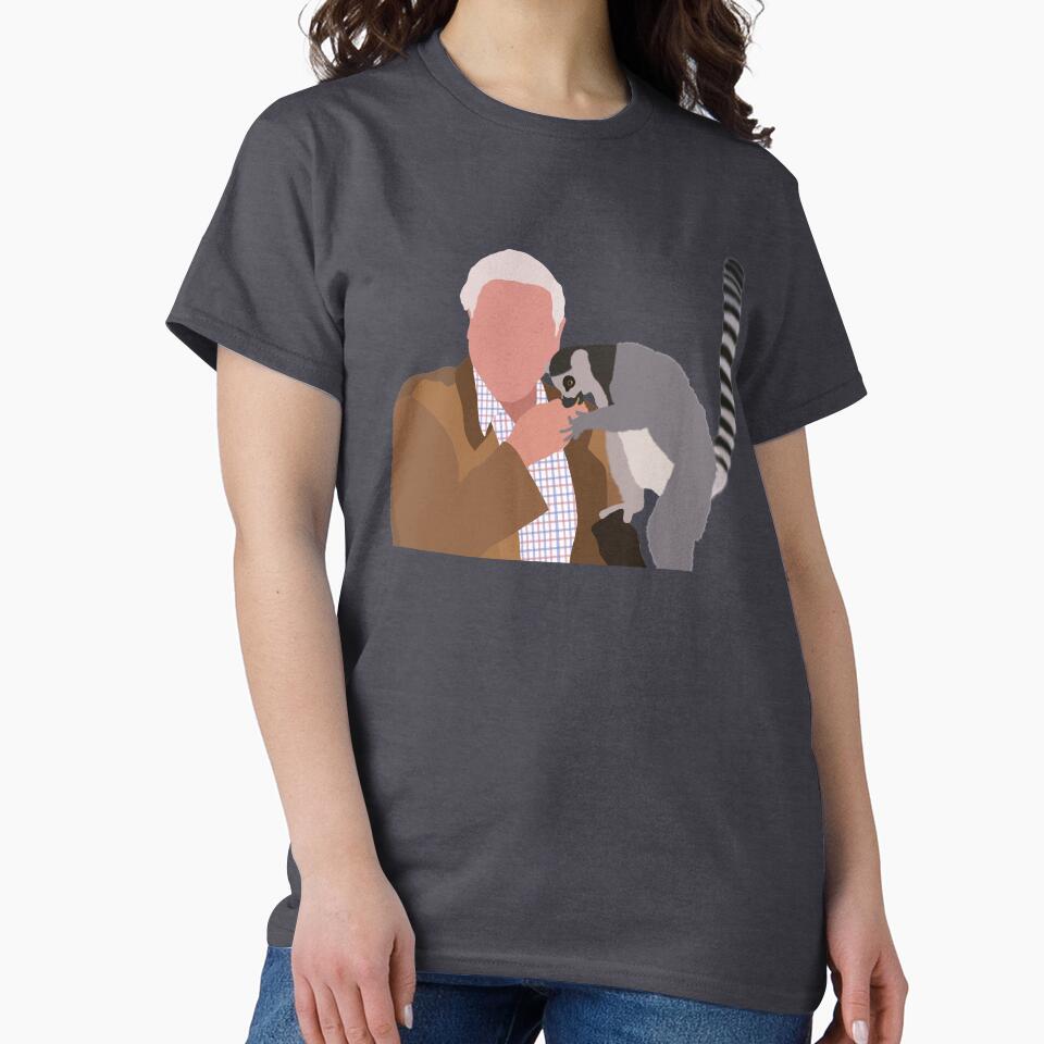 Sir David Attenborough and Lemur by lollypoplaws
