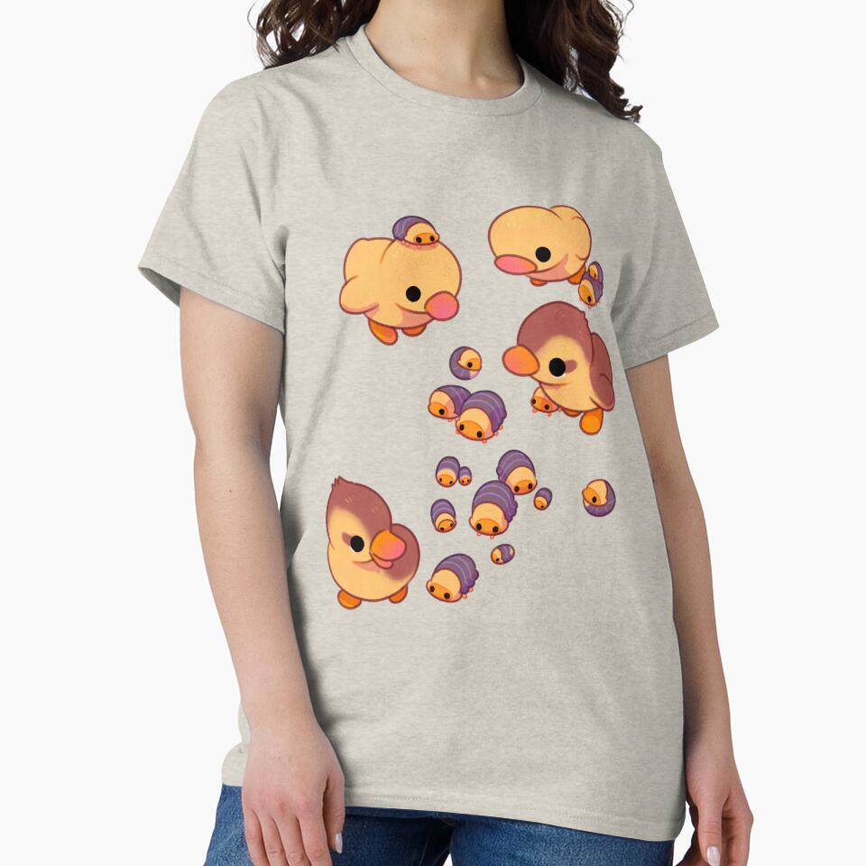 Ducklings and isopods by pikaole
