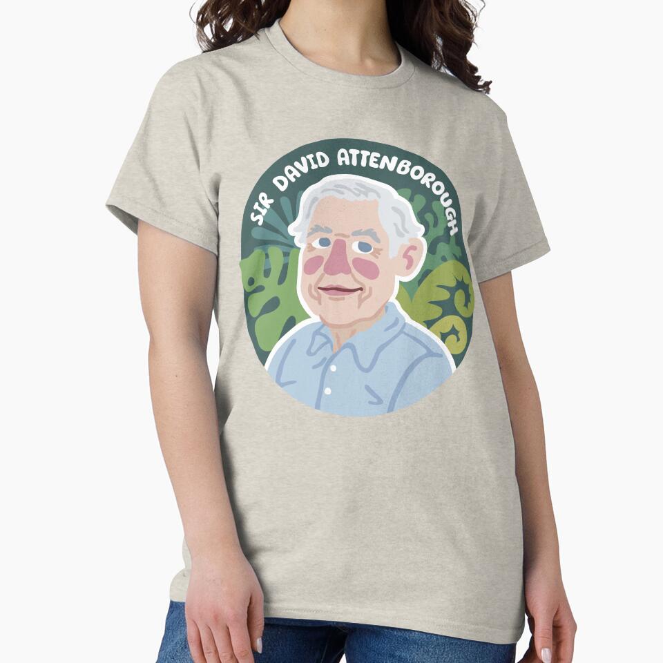 David Attenborough by Victoria Barron