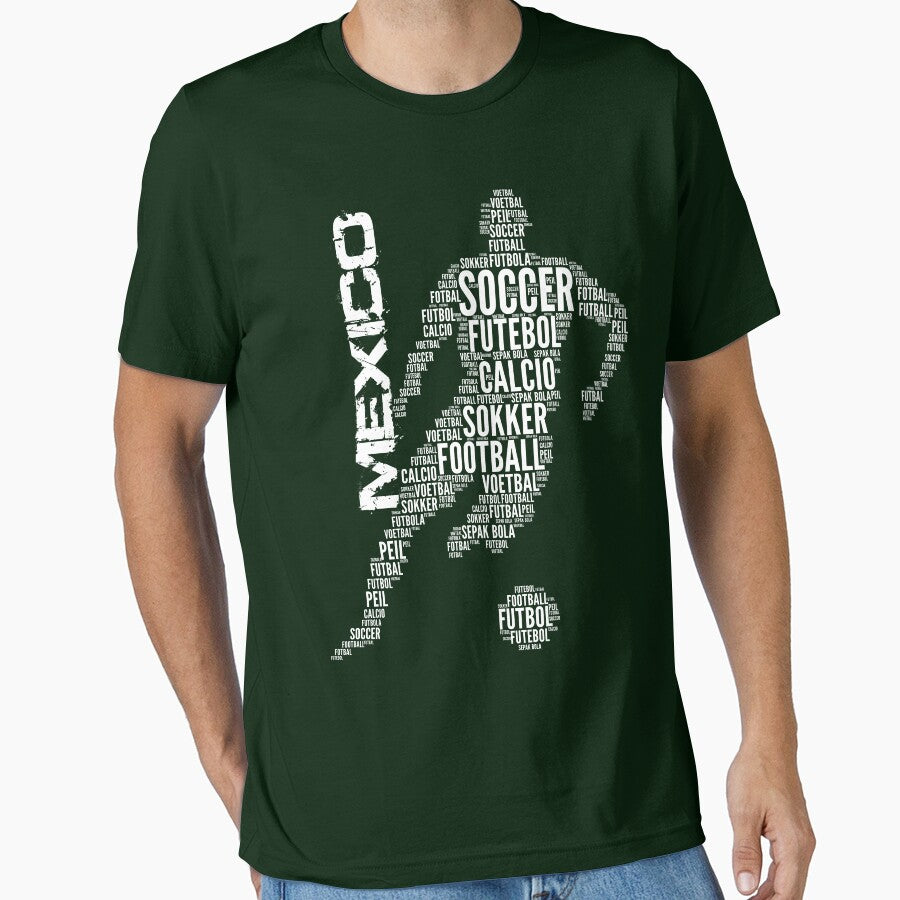 Mexico Football Typography by goodspy