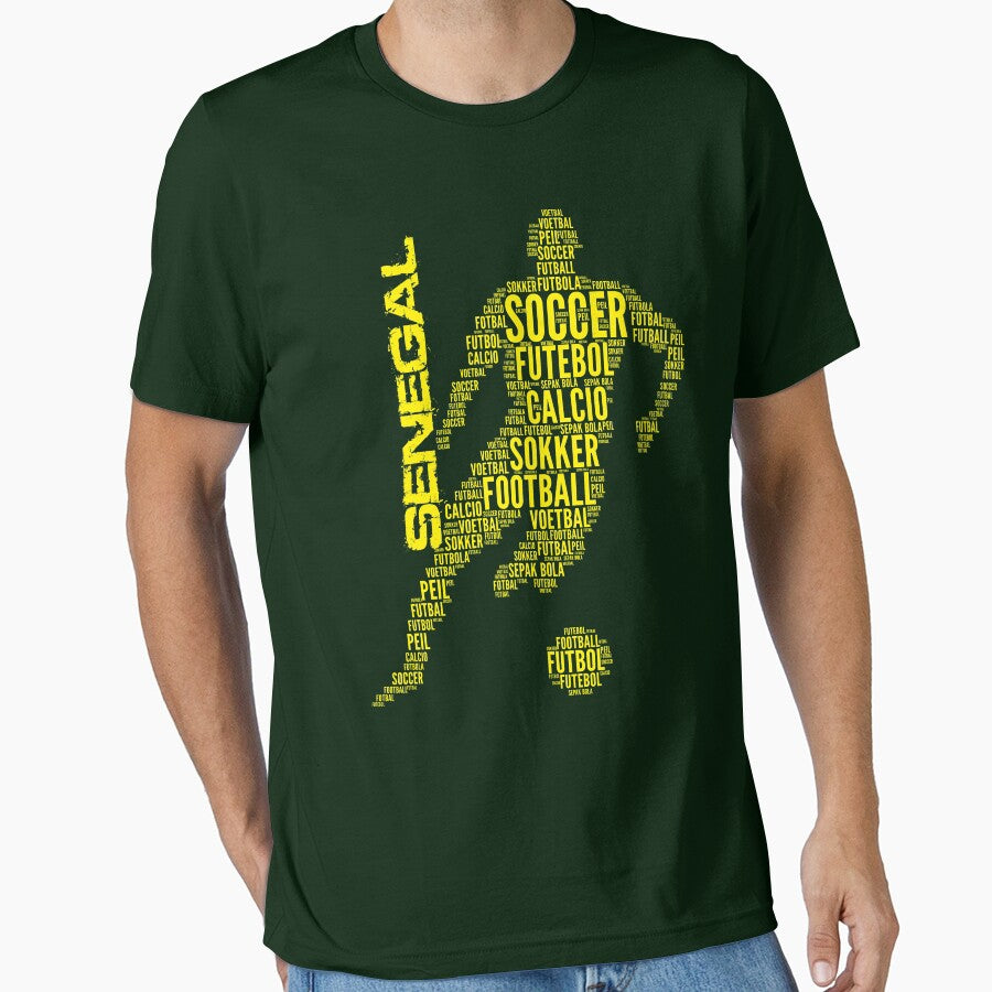 Senegal Soccer Typography by goodspy