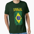 Brazil Flag Support For Men Women Distressed by JooArtPrints  ★★★★★