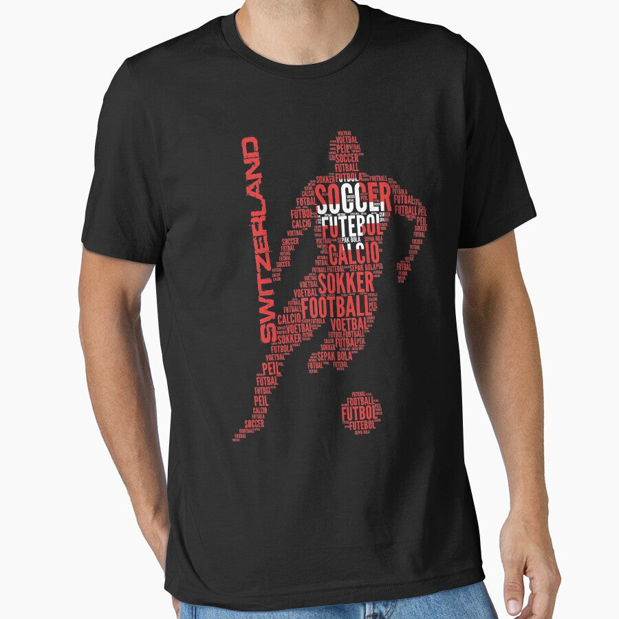 Switzerland Soccer Typography by goodspy
