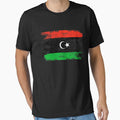 Libya Shirt Gift Country Flag Patriotic Travel Africa Light by threadsmonkey