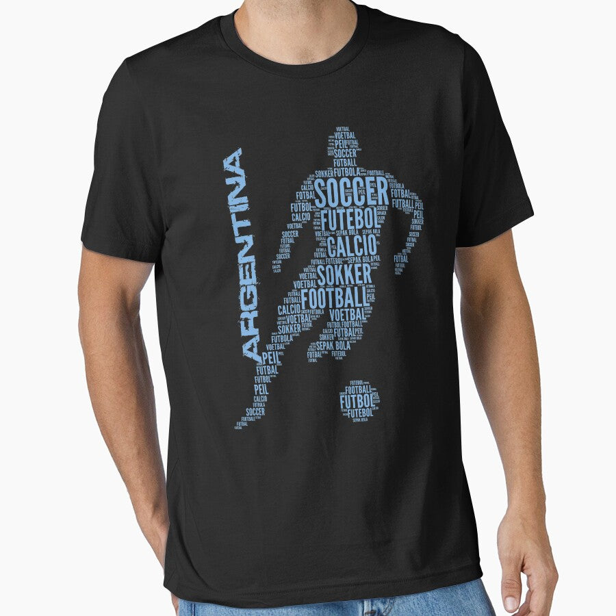 Argentina Football Typography by goodspy