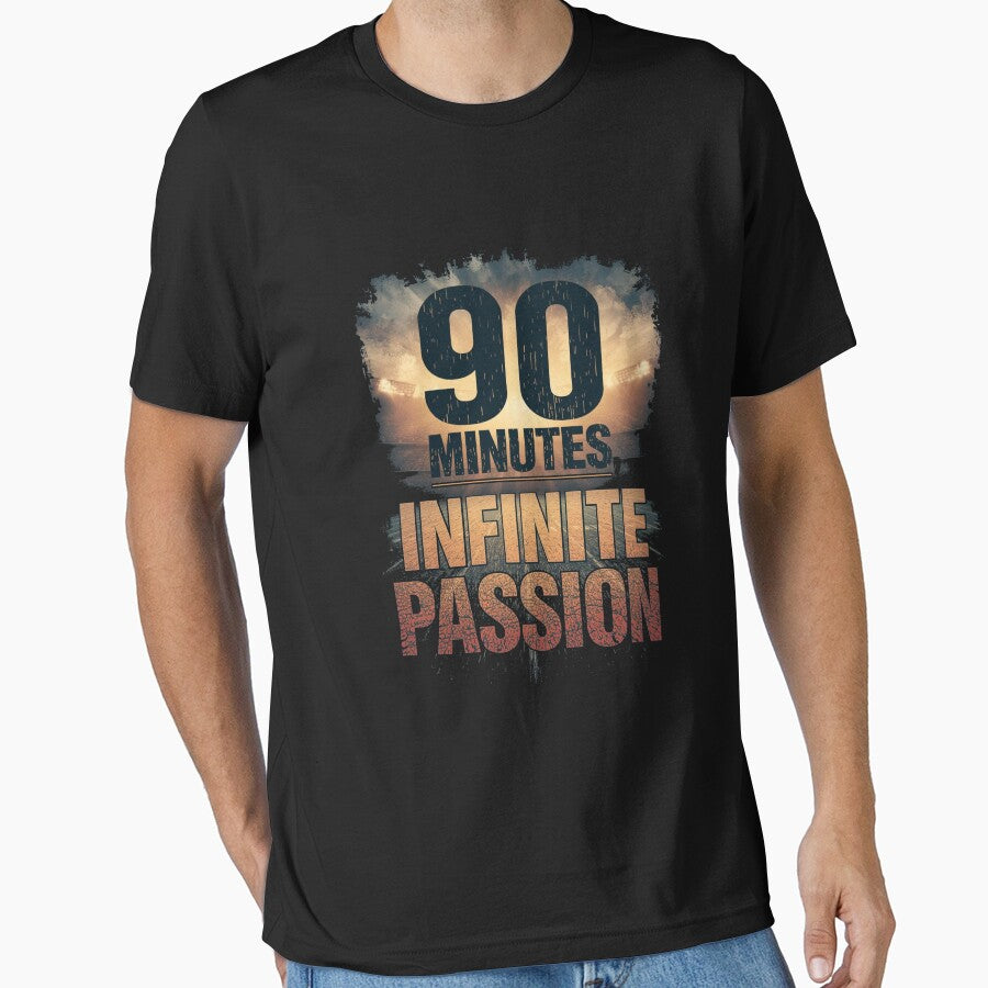 90 Minutes Infinite Passion - Football Quote by ConfuseLab Alt