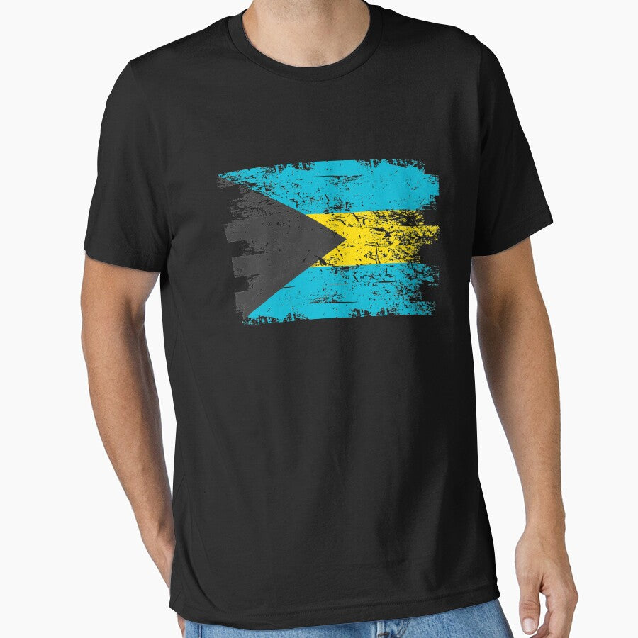 Bahamas Flag Gift Country Patriotic Travel Shirt Americas Light by threadsmonkey