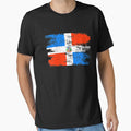 Dominican Republic Flag Gift Country Patriotic Travel Shirt Americas Light by threadsmonkey