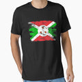 Burundi Shirt Gift Country Flag Patriotic Travel Africa Light by threadsmonkey