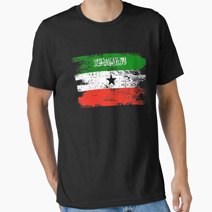 Somaliland Shirt Gift Country Flag Patriotic Travel Africa Light by threadsmonkey