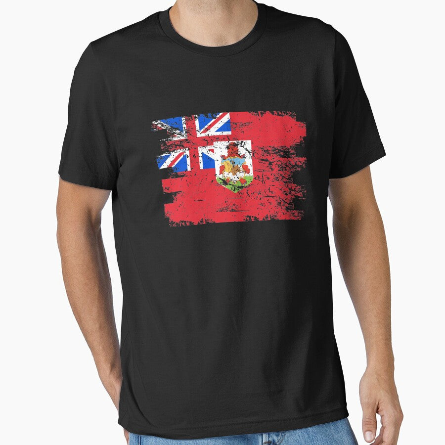 Bermuda Flag Gift Country Patriotic Travel Shirt Americas Light by threadsmonkey