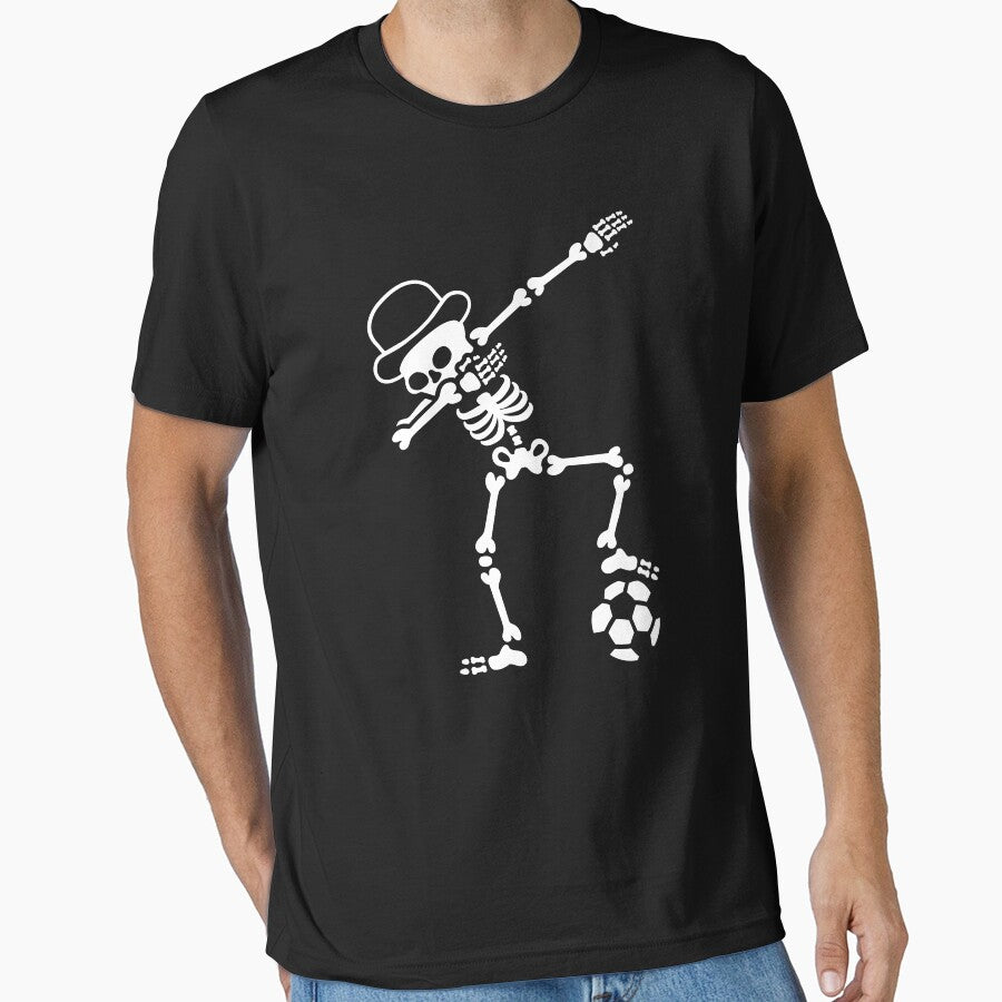 England dab dabbing skeleton soccer football by LaundryFactory