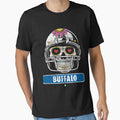 American Football - Buffalo Skull Football Gift by woormle