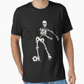 Skeleton Soccer Halloween | Football Flossing Gift by melsens