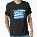 Greece Gift Country Flag Patriotic Travel Shirt Europe Light by threadsmonkey