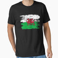 Wales Gift Country Flag Patriotic Travel Shirt Europe Light by threadsmonkey