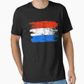 Netherlands Gift Country Flag Patriotic Travel Shirt Europe Light by threadsmonkey
