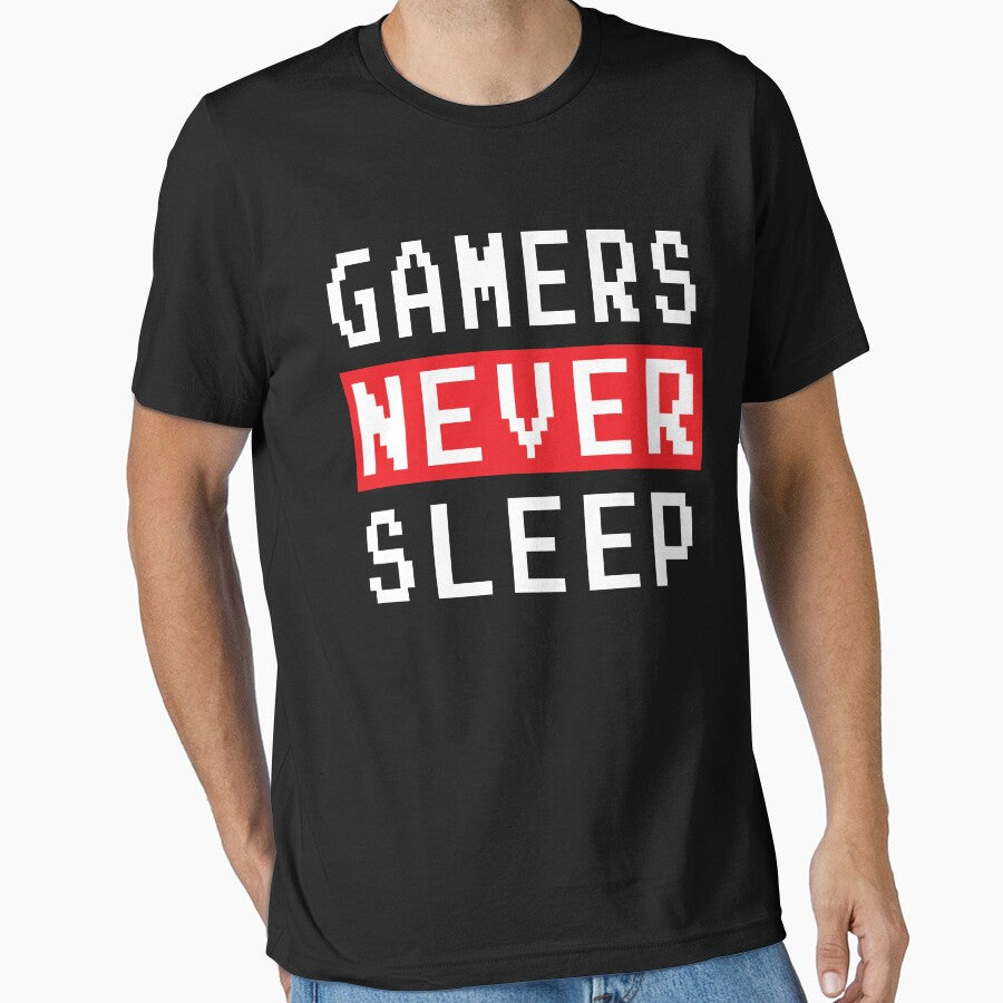GAMING - GAMERS NEVER SLEEP by ShirtWreck