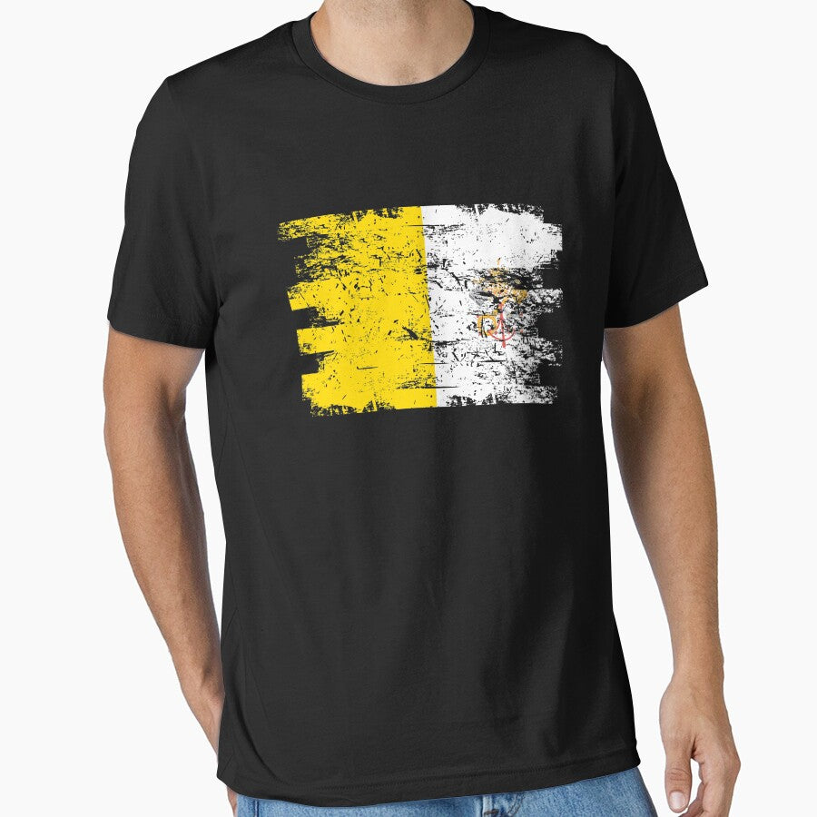 Vatican City Gift Country Flag Patriotic Travel Shirt Europe Light by threadsmonkey