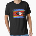 Swaziland Shirt Gift Country Flag Patriotic Travel Africa Light by threadsmonkey