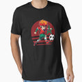Moroccan Football Jersey - Manga-style amateur boy playing soccer by STDesign⭐⭐⭐⭐⭐