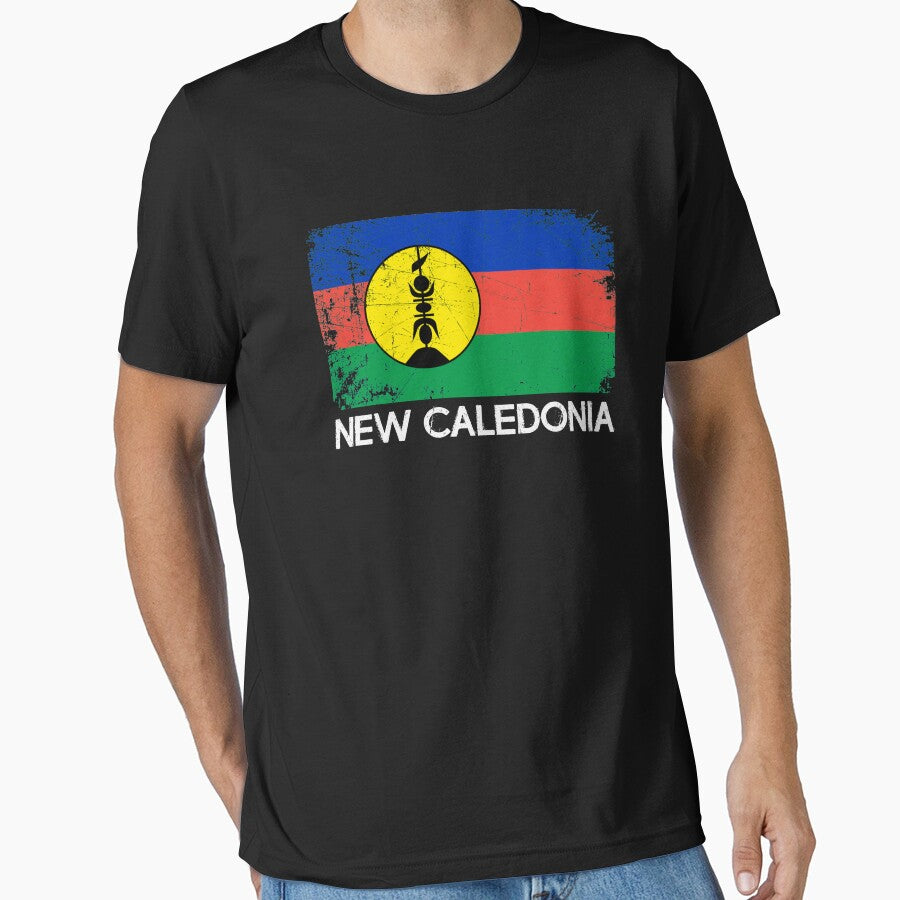 Caledonian Flag Design | Vintage Made In New Caledonia Gift by melsens